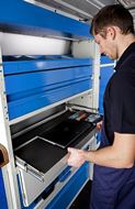 PC Holder inside Vans from Van Extras